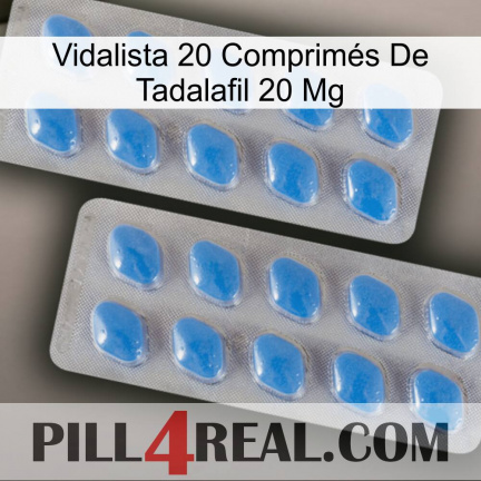 Vidalista 20 Comprimés De Tadalafil 20 Mg 23